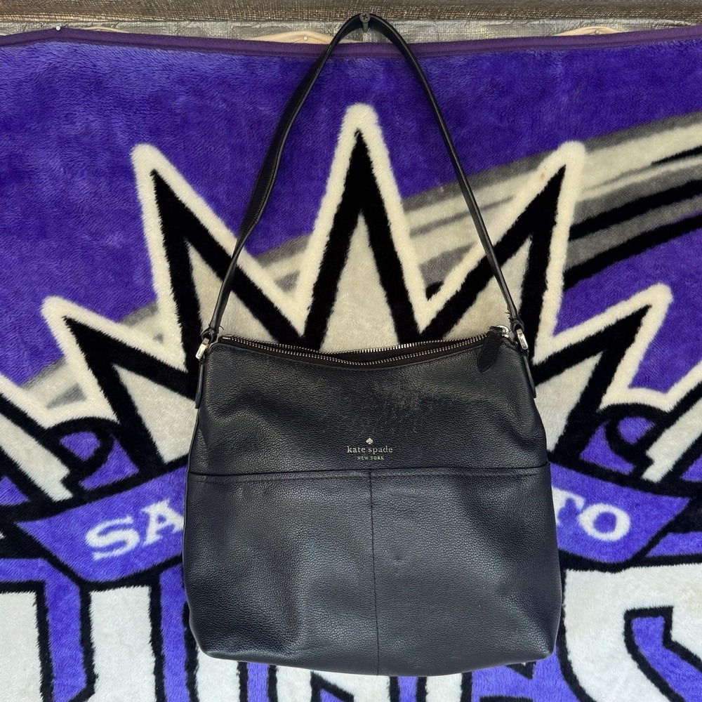 Kate Spade Bailey black‎ Leather Shoulder Bag